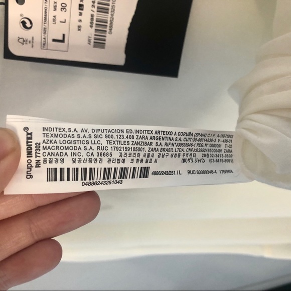 SOLD - NWT Zara Flowy White Blouse - Picture 10 of 13